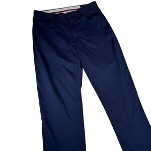 Polo Golf Ralph Lauren Mens Navy Chinos Golf Tailored Fit Pants 32x34